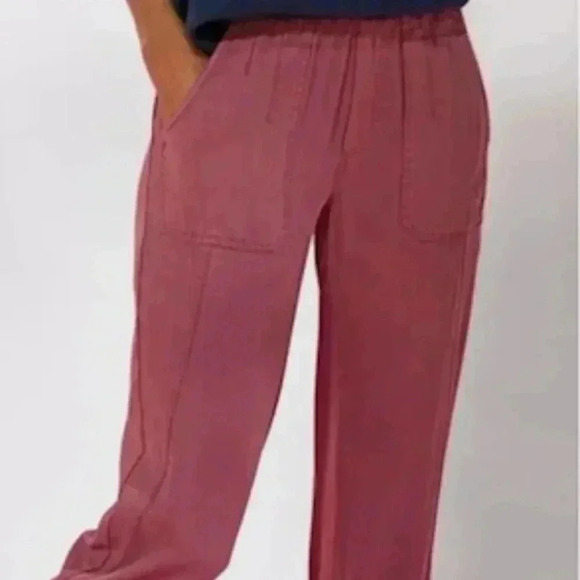 Soft Surroundings Neelandra Pull-on Pants Green Olive Size S - Picture 13 of 14